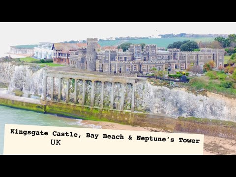 Flying over Kingsgate Castle | Botany Bay | UK