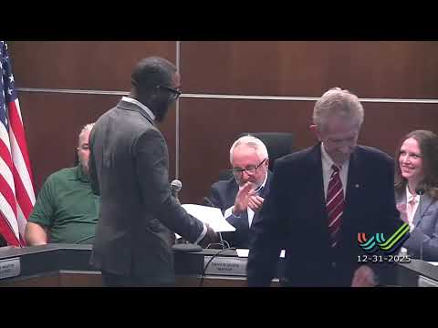 City of Waterloo Mayor and City Council Swearing In Ceremony - Wednesday, December 31, 2025