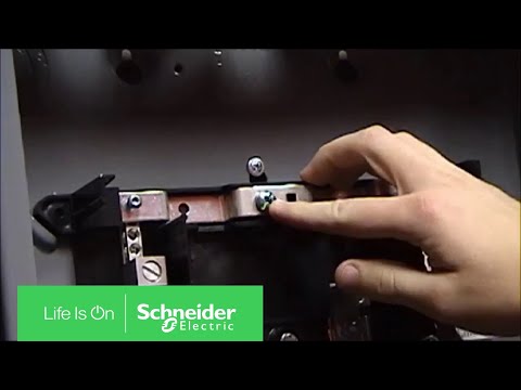 Video FAQ - Instalación del Tornillo de Sujeción (Bonding Screw) | Schneider Electric Support
