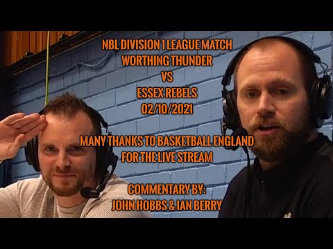 Worthing Thunder vs Essex Rebels - 02/10/2021 - NBL Division 1 League Match