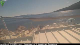 Download the video "Sveta Marina - 07.10.2025 - Day - TimeLapse"