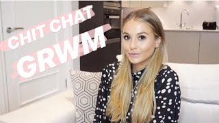 CHIT CHAT GET READY WITH ME | HAIR &amp; MAKE UP | NADIA ANYA