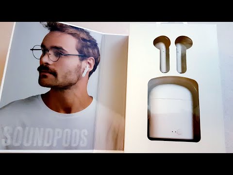 Wireless SoundPods earbuds with Charging Case by CYLO