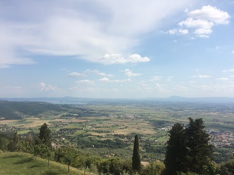 When in Arezzo and Cortona, Italy