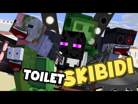 Monster School - Crafting Skibidi Toilet - Become Skibidi Toilet