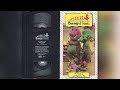 Barney Friends S1E2 My Family S Just Right For Me 1992 1992 Time Life VHS Release