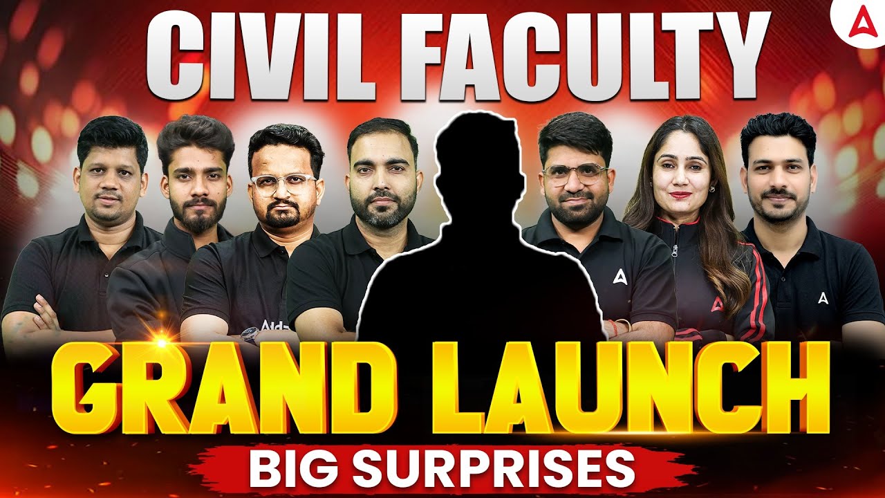 🚀 SURPRISE REVEAL! New Civil Engineering Faculty | AE/JE Aspirants Don’t Miss This!