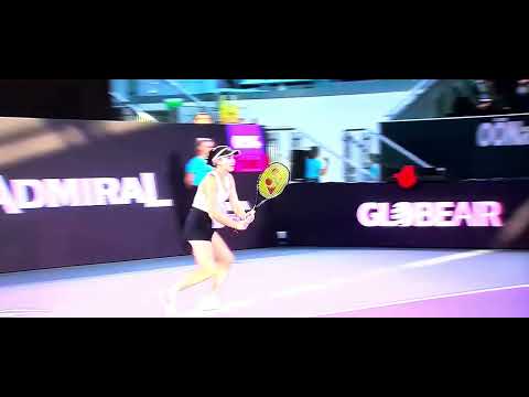 Dalma Galfi vs Eva Lys. 1 set. Linz 2023