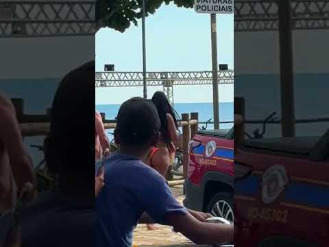 SUNNY DAY ATH THE BEACH, Sao Paulo, Brazil 🌊💛 #shorts