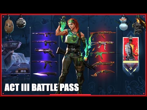 VALORANT New Agent | And Act III Battle Pass Skins_#DeluxeCj