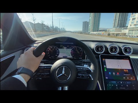 Mercedes Benz W206 C200 4 Matic AMG 1.5 204 HP 300 NM 0-130 KM HIZLANMA ACCELERATION (0-100 7.2 SN)