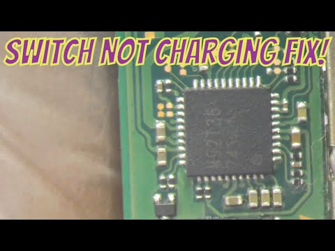 Fix Nintendo Switch Not Charging - M92T36 Charge Control Chip Replacement