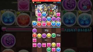 ♠︎【パズドラ】一度きり精霊王チャレンジ水  安定を求めてシナモンで攻略