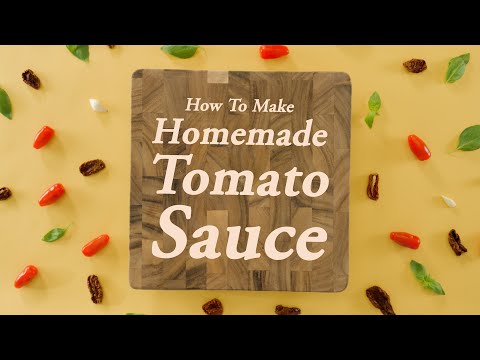 Marcella Hazan's Homemade Tomato Sauce Recipe | Chemists in the Kitchen