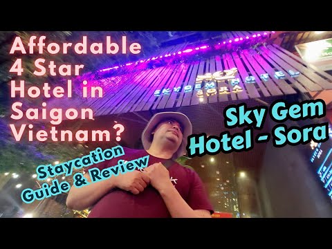 Best Budget 4-Star Hotel in Saigon Vietnam? | Sky Gem Hotel Sora Experience 