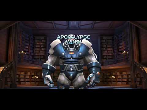 Apocalypse Demolishes Map 6 Invisible Woman Boss