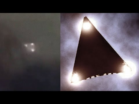 Triangle light formation filmed over Lehi, Utah, March 2021 👽
