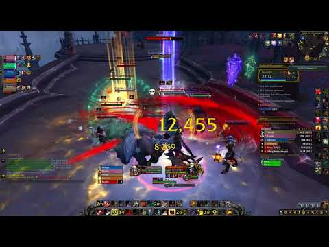 WoW Shadowlands 9.1.0 arms warrior pve Halls of Atonement Mythic +15 2