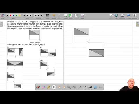 (ENEM 2013) QUESTÃO 164 PROVA AZUL  -  Um programa de edição de imagens possibilita transformar...