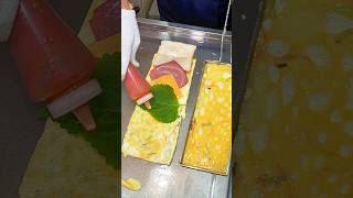 계란 토스트의 최종진화?! 기발한 방법으로 만드는! 서울에서 유명한 누드 토스트 집 Perilla Leaves Egg Cheese Toast / Korean street food