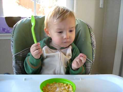 Tyler Eating Cap’n Crunch Today