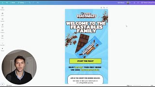 I created the PERFECT Email for Mr Beast's Feastables (using Canva)