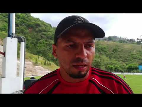 Oscar Isaula habló de los víveres para los afectados por el Volcán