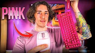 The Pink Keyboard and Mouse - Yunzii RT75 Pro / C1 Review