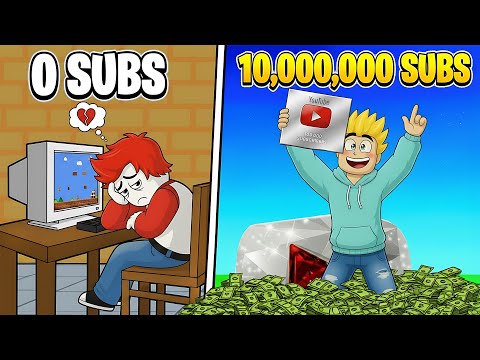 From POOR to RICH Youtuber in Roblox 🎥🎥