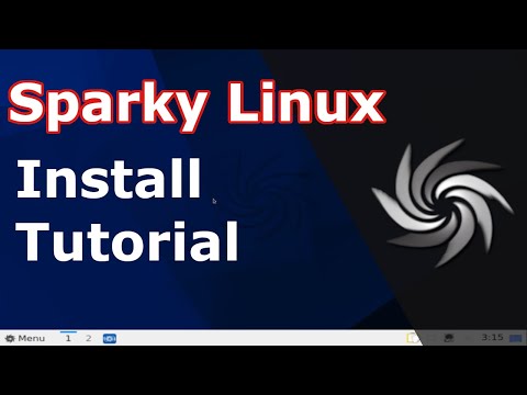 Sparky Linux Install Tutorial | (Beginners Guide) Video