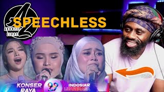 BEAUTIFUL PERFORMANCE Putri Ariani - Lyodra & Lesti Kejora Insan Biasa Getarkan Jiwa(REACTION!!!)