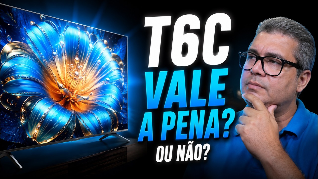 Miniatura da avaliação em vídeo de Smart TV TCL 65 Polegadas QLED 4K 65T6C Google TV