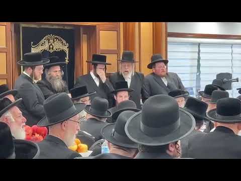 15 Shvat 5783 With Satmar Rebbe R' Zalman Leib In N Miami,FL