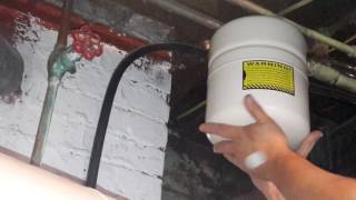 Absolute easiest way water expansion tank replacement