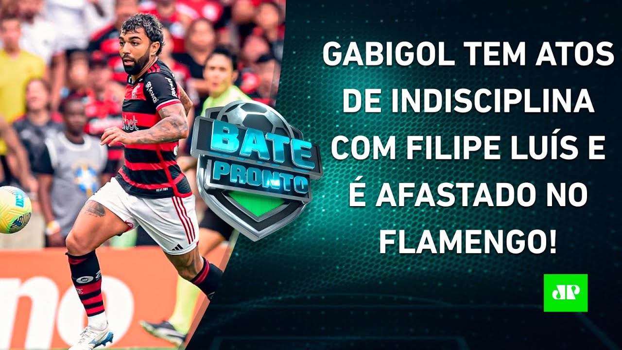 Flamengo AFASTA Gabigol após ATOS DE INDISCIPLINA com Filipe Luís; SAIBA TUDO! | BATE-PRONTO