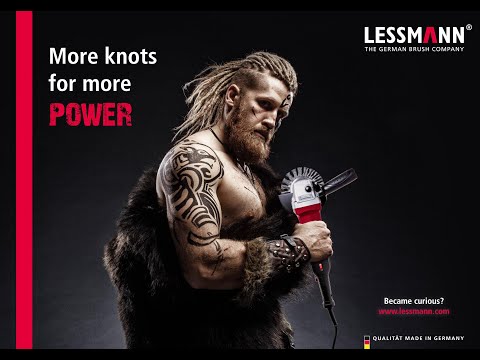 Lessmann - Product Novelty Cup brushes dia 65 mm with 6 mm knots