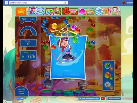 Bubble Witch Saga 2-Level 1646