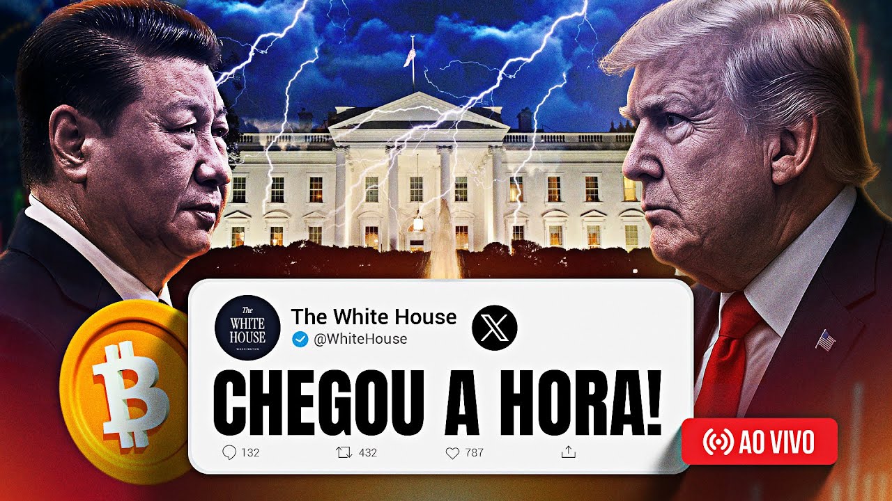 BITCOIN! EUA E CHINA DÃO TRÉGUA NAS TARIFAS MAS MERCADOS AINDA RESPIRAM POR APARELHOS! E O PCE?