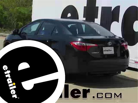 etrailer | Installing the Curt Trailer Hitch Receiver on your 2015 Toyota Corolla
