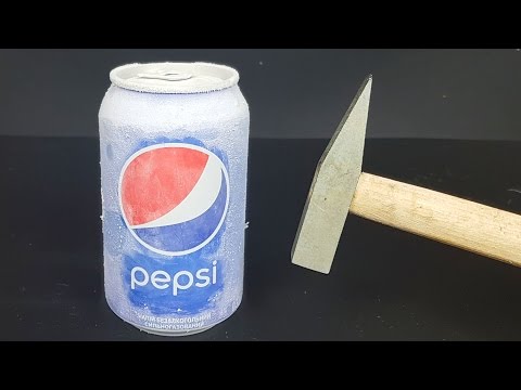 Science Experiment LIQUID NITROGEN vs PEPSI