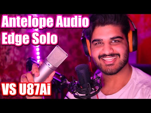 Antelope Audio Edge Solo Microphone Emulation Demonstration (vs Neumann U87Ai)