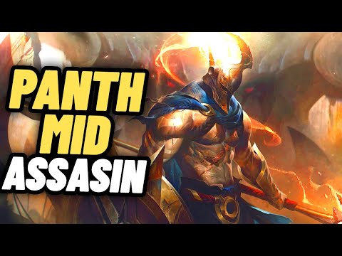 PANTHEON MID con build ASSASSIN è una bomba 🔥😱