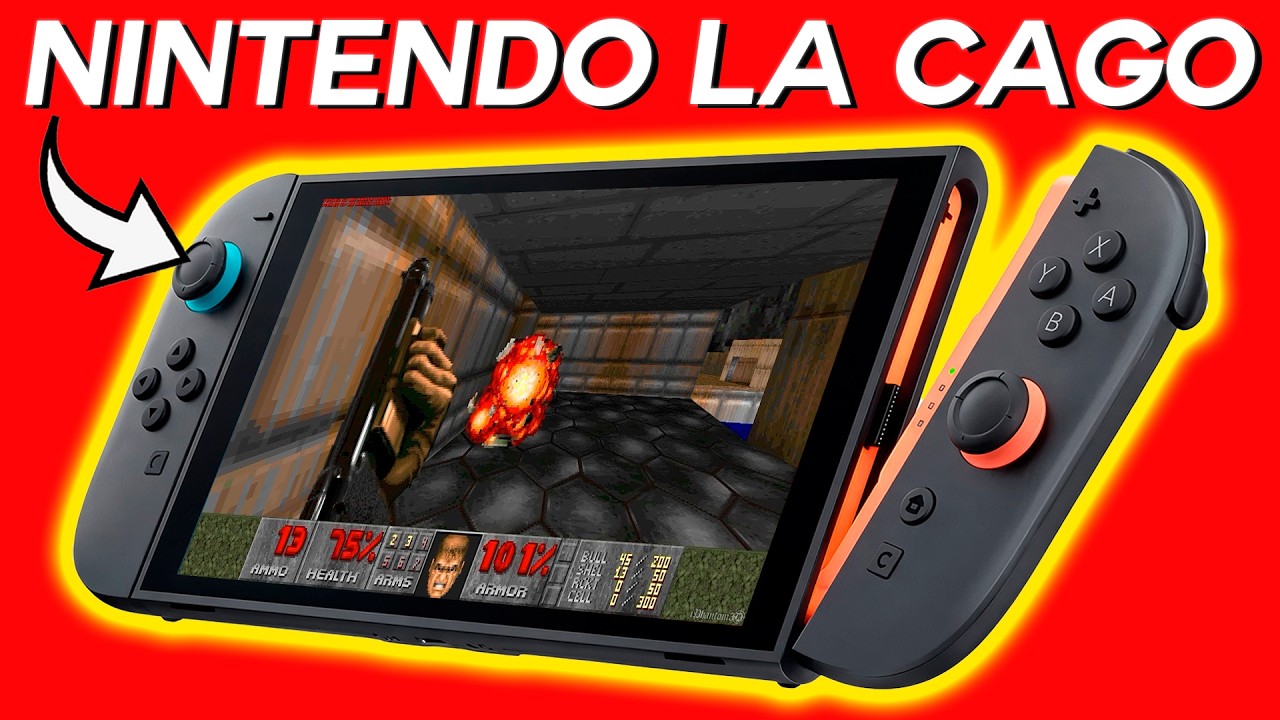 Nintendo LA CAGO y la IA Hackeo la Switch 2 PERO CASI TODO ES HUMO