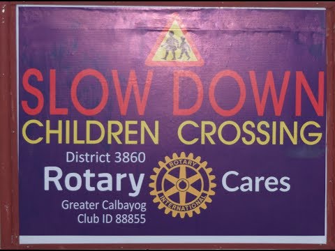 SCHOOL ZONE ROAD SIGNS - A Rotary Club of Greater Calbayog