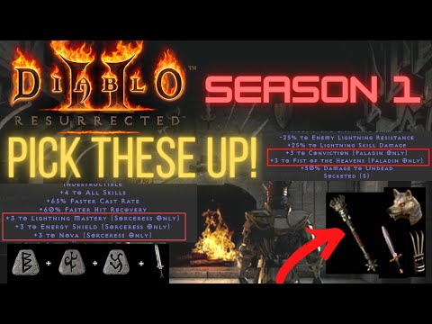 D2R NEW Patch: PICK UP These Items to GET RICH- Make a Fortune in Diablo 2 Resurrected Ladder