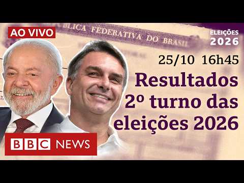 Eleições 2026 AO VIVO: Acompanhe a apuração dos votos para Presidente no 2º turno