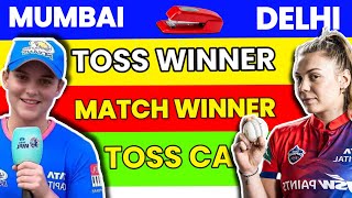 MUMBAI vs DELHI Match Prediction | Today Toss Prediction | Aaj Ka Toss Kon Jitega | #DCVSMI #MIVSDC