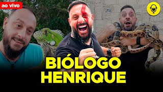 BIÓLOGO HENRIQUE (LOBO-TERRÍVEL, CLONAGEM, DINOSSAUROS...)