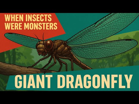 When Insects Were Monsters – Meganeura, The Giant Dragonfly Predator