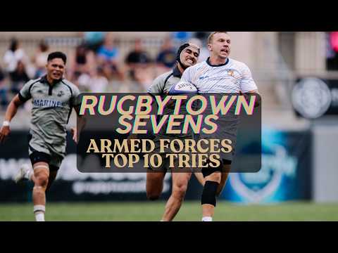 RugbyTown 7s 2025 | Armed Forces Top 10 Tries Pool Play | Number 9
